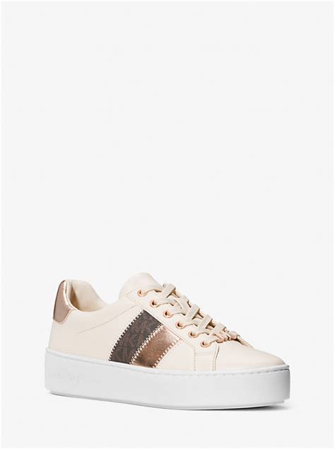 Poppy Logo Stripe Sneaker 